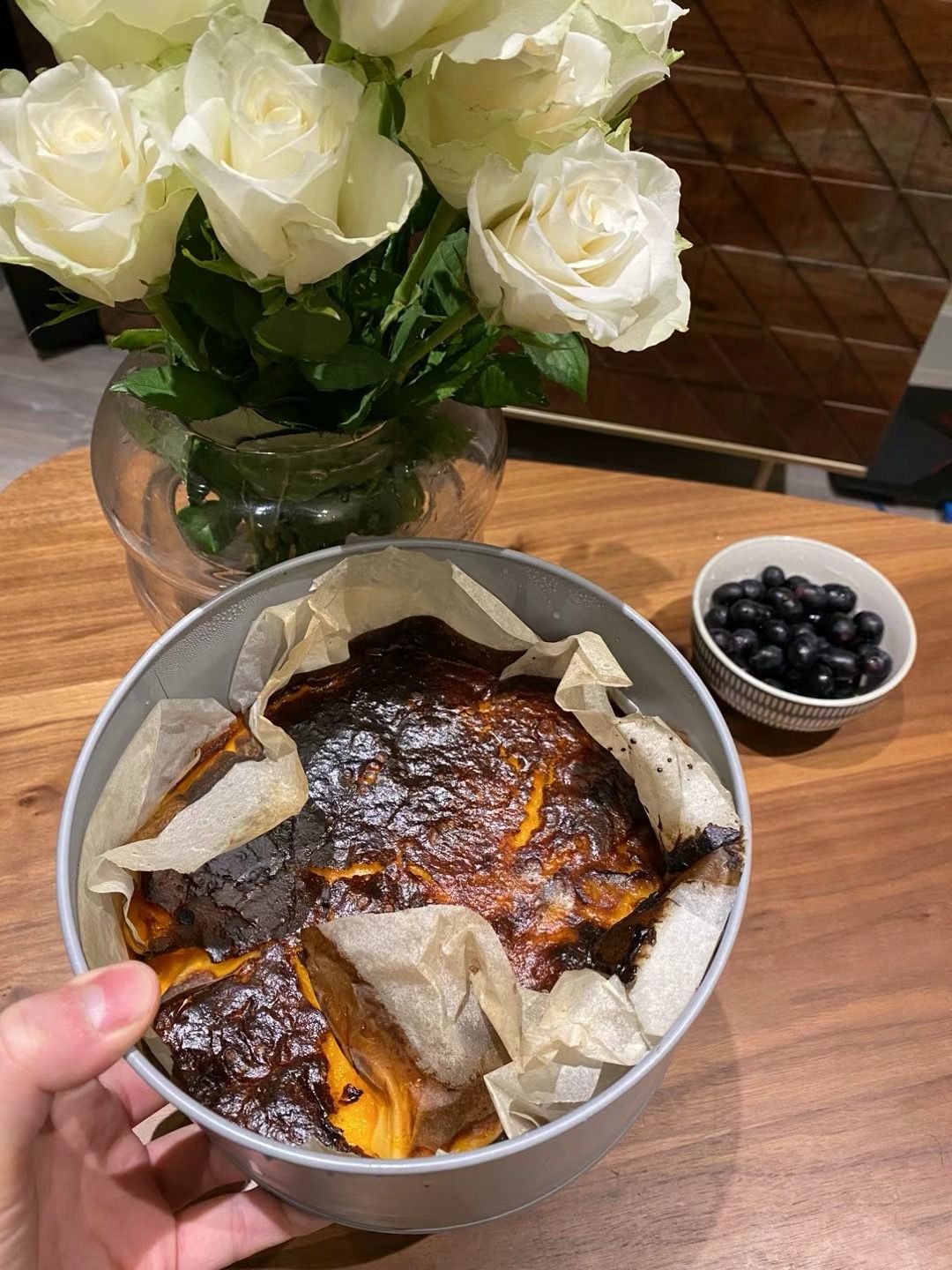 Pumpkin Lava Rock Cake